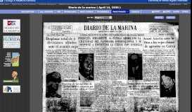 
							         Diario de la marina ( April 14, 1930 ) - University of Florida								  
							    