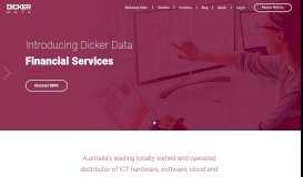
							         Dicker Data | Australia's Most Trusted IT Distributor								  
							    