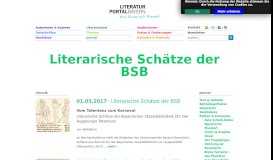 
							         Die Anfänge des Dichterbundes - Literaturportal Bayern								  
							    