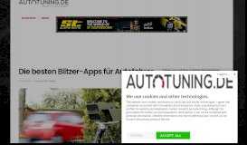 
							         Die besten Blitzer Apps für Autofahrer - Test & Infos! - AUTOTUNING.DE								  
							    