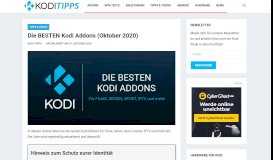 
							         Die BESTEN Kodi Addons (Mai 2019) – Kodi-Tipps.de								  
							    