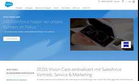 
							         Die Erfolgsgeschichte von ZEISS Vision Care - Salesforce Deutschland								  
							    