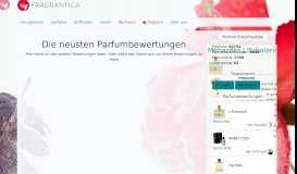 
							         Die neusten Parfumbewertungen - Fragrantica.de								  
							    
