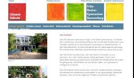 
							         Die Schule - Fritz-Reuter-Gymnasium Homepage								  
							    