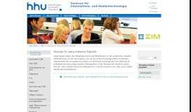 
							         Dienste für die Juristische Fakultät - Universität Düsseldorf								  
							    