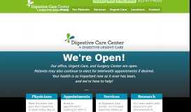 
							         Digestive Care Center								  
							    