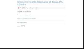 
							         Digestive Health Associates of Texas, P.A. Careers - Operations ...								  
							    