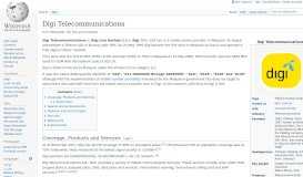 
							         Digi Telecommunications - Wikipedia								  
							    