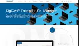 
							         DigiCert PKI Platform | Enterprise PKI								  
							    