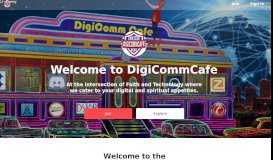 
							         DigiCommCafe - Where we cater to your digital AND spiritual appetites.								  
							    