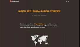 
							         Digital 2019: Global Digital Overview — DataReportal – Global Digital ...								  
							    