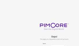 
							         Digital Asset Management Portal | DAM Platform - Pimcore								  
							    