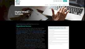 
							         Digital Brand Services | CSC								  
							    