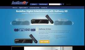 
							         Digital Cable TV - Cable Television Service ... - Hathway								  
							    