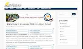 
							         Digital Gujarat Scholarship 2019-2020 (Apply Online)								  
							    