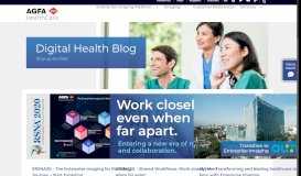 
							         Digital Health | Agfa HealthCare to launch new Portal software								  
							    
