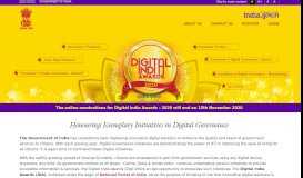 
							         Digital India Awards: Home								  
							    