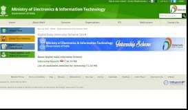 
							         Digital India Internship Scheme 2018 | Ministry of Electronics and ...								  
							    