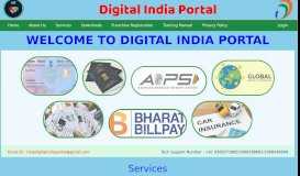 
							         Digital India Portal								  
							    
