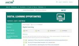 
							         Digital Learning - AACSB International								  
							    