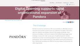 
							         Digital Learning supports rapid organisational expansion at ...								  
							    