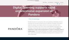 
							         Digital Learning supports rapid organisational expansion at Pandora								  
							    