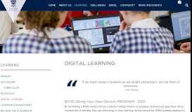 
							         Digital Learning | Victory Lutheran College								  
							    