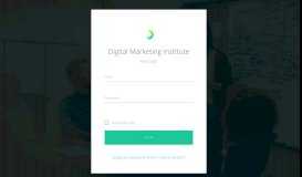 
							         Digital Marketing Institute Portal | Auth								  
							    