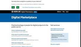 
							         Digital Marketplace								  
							    