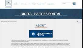 
							         Digital Parties Portal | International IDEA								  
							    