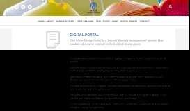 
							         Digital Portal - Mitre Group								  
							    