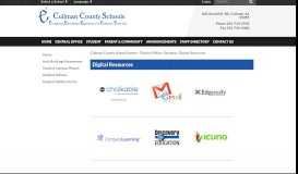 
							         Digital Resources - Cullman County School System - District Office								  
							    
