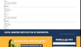
							         Digital Signature Certificate for GST Registration - Digital Signature Mart								  
							    