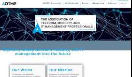 
							         Digital Transformation & Optimization Solutions - AOTMP®								  
							    