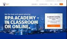 
							         Digital Workforce Academy – RPA Online training								  
							    