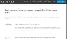 
							         Digital Workplace Portal | Advance Business Consulting Adelaide								  
							    