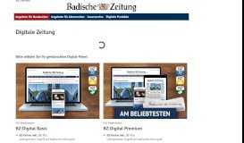 
							         Digitale Angebote - Abo-Shop - Badische Zeitung - Badische Zeitung								  
							    