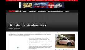 
							         Digitaler Service-Nachweis - Autohub.de								  
							    