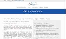 
							         Digitales Webkassenbuch | ERA-TAX Steuerberatung Berlin								  
							    