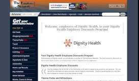 
							         Dignity Health landing page - The Employee Network The Nation's ...								  
							    