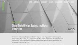 
							         Dimension Data Global Digital Design System | Prospect								  
							    