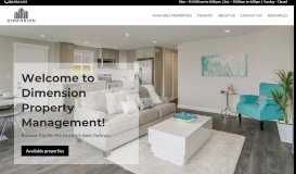 
							         Dimensions Property Management: Home								  
							    