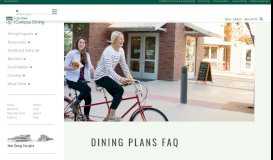 
							         Dining Plans FAQ || Cal Poly Campus Dining								  
							    