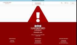 
							         Dining Resources | Access and Disability Services | Haverford College								  
							    