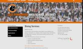 
							         Dining Services | East Pennsboro School District								  
							    