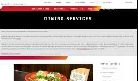 
							         Dining Services Homepage - Ferris State University								  
							    