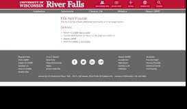 
							         Dining Services | University of Wisconsin River Falls								  
							    