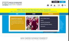
							         Diocese of Bridgeport Catholic Schools								  
							    