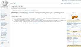 
							         Diphosphene - Wikipedia								  
							    