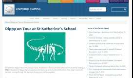 
							         Dippy on Tour at St Katherine's School - Linwood Campus								  
							    